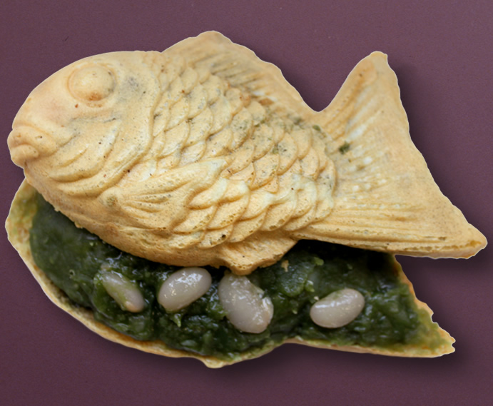 니뽄이치타이야키(Nippon Ichi Taiyaki) --- (야메차앙/八女茶단팥)